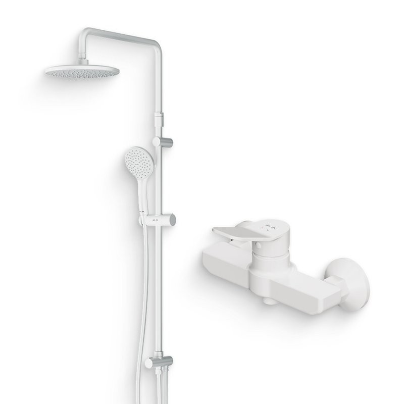 Душевой комплект Смеситель для душа AM.PM X-Joy + Стойка Gem