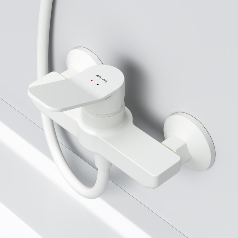 Душевой комплект Смеситель для душа AM.PM X-Joy + Стойка Gem