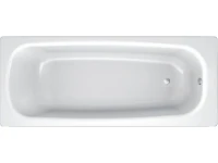 Стальная ванна BLB Universal B75HAH001 170x75 см, пристенная, на ножках APMSTDBL1, с шумоизоляцией