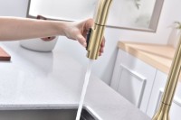 Смеситель для кухни Paulmark Universal Un213880-SBG светлое брашированное золото
