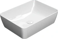 Накладная раковина GSI Nubes 9037PVC11 50x38, белая Накладная раковина GSI Nubes 9037PVC11 50x38, белая