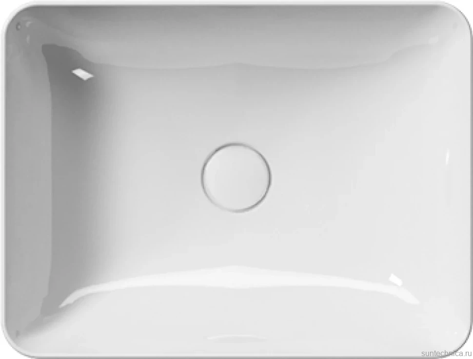 Накладная раковина GSI Nubes 9037PVC11 50x38, белая
