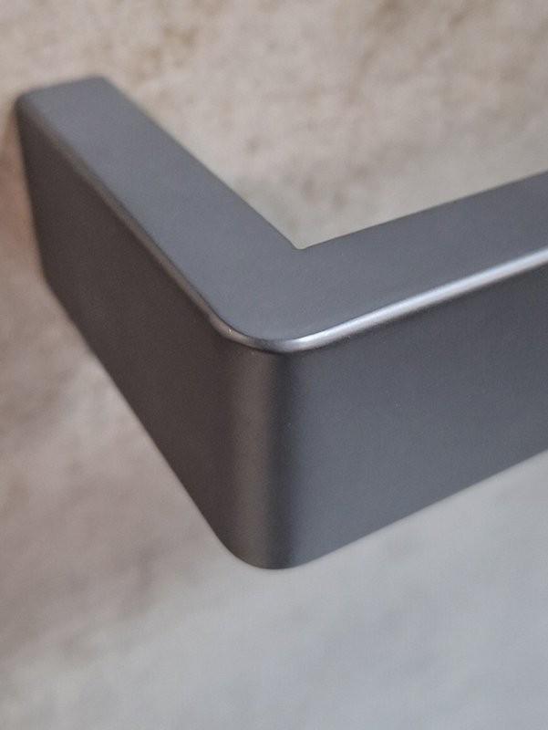 Держатель для полотенец AltroBagno Aperto 081303 MB матовый черный