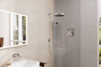 Кронштейн для верхнего душа Hansgrohe Square 27694000 38,9 см, хром