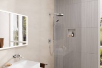 Кронштейн для верхнего душа Hansgrohe Square 27694000 38,9 см, хром