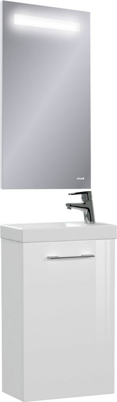 Мебель для ванной комнаты Cersanit Lara 40 со смесителем и сифоном