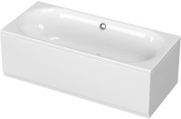 Акриловая ванна Cezares Metauro 180x80 см, пристенная, белая, на ножках