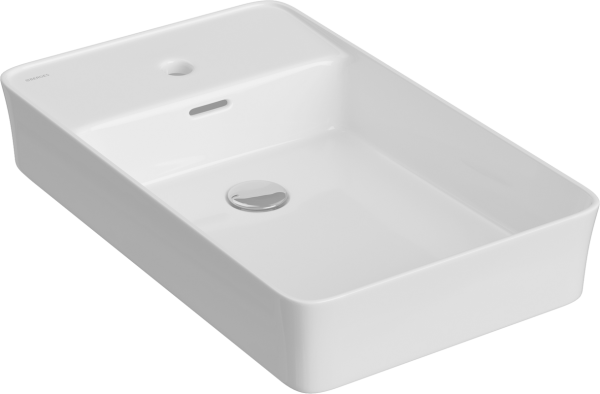 Накладная раковина Berges Ego SL 64x40 глянцевая белая