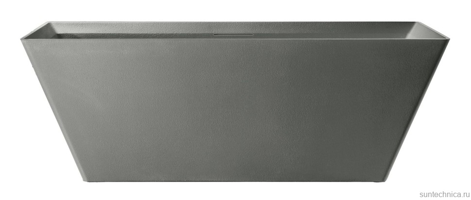 Ванна из искусственного камня AltroBagno Francesca 090104 170x75 см, отдельностоящая, на ножках, с донным клапаном, с подголовником