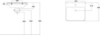 Мебель для ванной комнаты Aquanet София 50 2 ящика