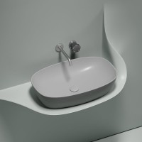 Накладная раковина Ceramicanova Element CN6049MSG серая матовая