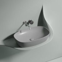 Накладная раковина Ceramicanova Element CN6049MSG серая матовая