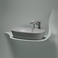 Накладная раковина Ceramicanova Element CN6049MSG серая матовая