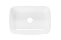 Накладная раковина Belux Турин 54 глянцевая белая, прямоугольная