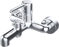 Душевой комплект Смеситель IDDIS Aiger AIGSB00i02WA хром + Гарнитур 0011F00i16