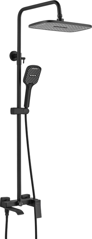 Душевая стойка Shevanik S4036H черная