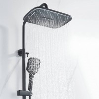 Душевая стойка Shevanik S4036H черная