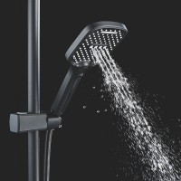 Душевая стойка Shevanik S4036H черная