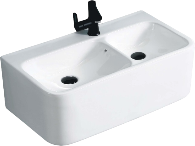 Раковина Ceruttispa Double Como 9700 белый