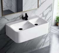 Раковина Ceruttispa Double Como 9700 белый