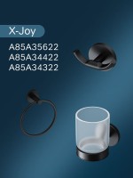 Дозатор для жидкого мыла AM.PM X-Joy A85A36922 настенный, черный