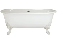 Чугунная ванна Jacob Delafon Cleo Cleo E2901N-00 175x80 см, отдельностоящая, белая, овальная, 175x80 белая