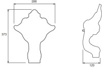 Чугунная ванна Jacob Delafon Cleo Cleo E2901N-00 175x80 см, отдельностоящая, белая, овальная, 175x80 белая