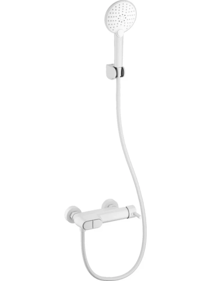 Смеситель для ванны с душем Wonzon & Woghand WW-A30902-MW матовый белый