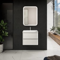 Тумба под раковину для ванной AQUAme S4 60 белая