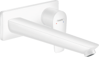 Смеситель для раковины Hansgrohe Talis E 71734700 С ВНУТРЕННЕЙ ЧАСТЬЮ матовый белый