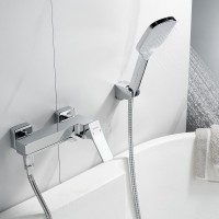 Смеситель для ванны с душем Shevanik S4002 хром Смеситель для ванны с душем Shevanik S4002 хром