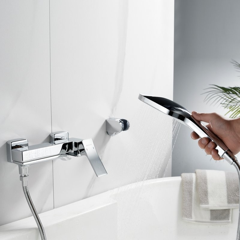 Смеситель для ванны с душем Shevanik S4002 хром