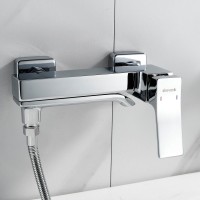 Смеситель для ванны с душем Shevanik S4002 хром Смеситель для ванны с душем Shevanik S4002 хром