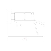 Смеситель для ванны с душем Shevanik S4002 хром Смеситель для ванны с душем Shevanik S4002 хром