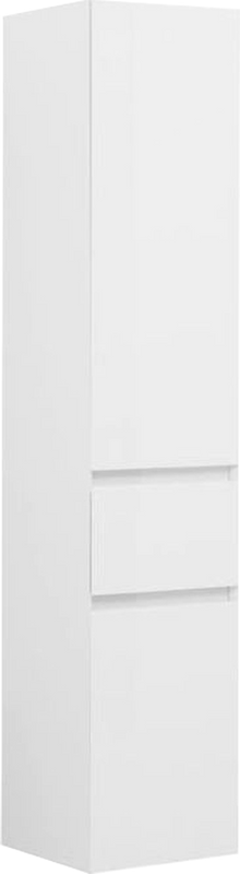 Шкаф пенал для ванной Aquanet Йорк 35 R белый