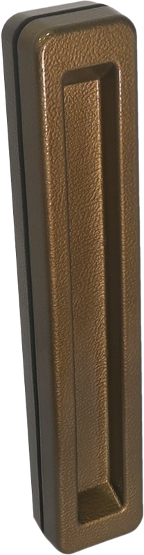 Душевой уголок Kubele DE019 R-CLN-BR 95х75 см, профиль бронза