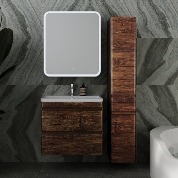 Мебель для ванной комнаты Style Line Атлантика 70 Люкс Plus, напольная, старое дерево