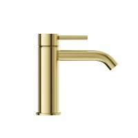 Смеситель для раковины Sancos Etna, брашированное золото, PVD покрытие, SC9001BG