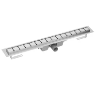 Душевой трап (лоток) Ravak 10° OZ 850 85 см, решетка нержавеющая сталь, с сифоном