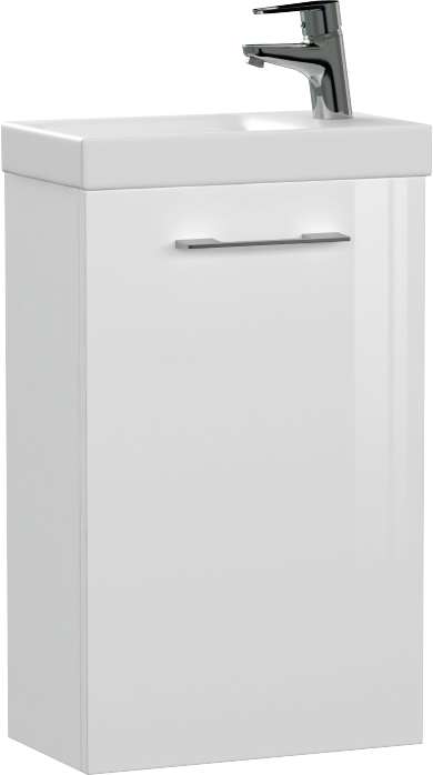Тумба с раковиной Cersanit Lara 40 со смесителем и сифоном