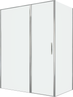Душевой уголок Allen Brau Priority 160x90, профиль хром, стекло прозрачное