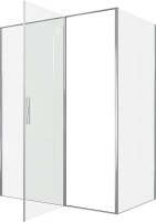 Душевой уголок Allen Brau Priority 160x90, профиль хром, стекло прозрачное