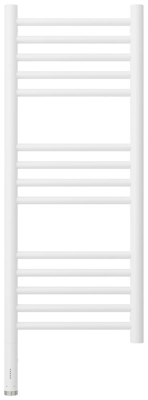 Полотенцесушитель электрический Сунержа Богема 3.1 30-6004-8030 90x35 см, подключение слева, матовый белый, лесенка