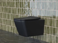 Комплект Унитаз подвесной Ceramicanova Metric + Инсталляция STWORKI + Кнопка 230823 хром матовый