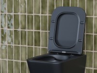 Комплект Унитаз подвесной Ceramicanova Metric + Инсталляция STWORKI + Кнопка 230823 хром матовый