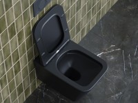Комплект Унитаз подвесной Ceramicanova Metric + Инсталляция STWORKI + Кнопка 230823 хром матовый
