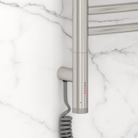 Полотенцесушитель электрический Сунержа Богема 3.1 00-6002-1240 130x45 см, подключение слева, без покрытия, лесенка