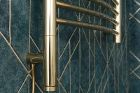 Полотенцесушитель электрический Сунержа Богема 3.1 00-6002-1240 130x45 см, подключение слева, без покрытия, лесенка