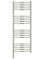 Полотенцесушитель электрический Сунержа Богема 3.1 00-6002-1240 130x45 см, подключение слева, без покрытия, лесенка