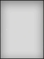 Зеркало Wellsee 7 Rays’ Spectrum 80х120 с подсветкой, черное